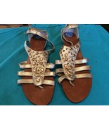 FERGIE WOMENS SANDALS SIZE US 7 1/2 - ISLANDER  -  PRE-OWNED -  Free Shi... - $465.47 MXN