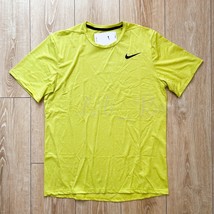 NWT Nike AR0196-344 Men Dri-Fit SS Static Training Top T-Shirt High Volt... - £23.60 GBP