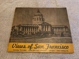 1930S Vintage San Francisco Photo Book Gabriel Moulin Studios Alcatraz Bridges - £15.51 GBP