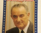 Lyndon B Johnson Americana Trading Card Starline #85 - £1.54 GBP