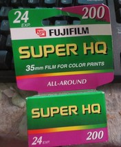 FUJI Super HQ 200 35mm color print film - New expire 2003 - £7.41 GBP
