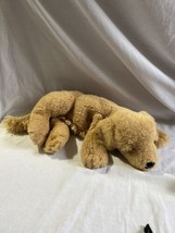 VTG Douglas Cuddle Toy Lab Golden Retriever  sleeping baby Puppy Plush Rare - £19.63 GBP