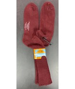 Burlington Upbeats Maroon Rust Orlon Acrylic fits 10-13 Socks New Vintage - $16.82