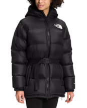 THE NORTH FACE WOMEN&#39;S NUPTSE BELT MID 700 DOWN JACKET TNF Black size XL... - £179.07 GBP