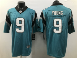 Men&#39;s NFL Replica Jersey Young 9 Panthers Size S-3XL - £38.58 GBP