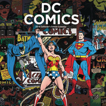 DC Comics Special Edition16 Month 2018 Wall Calendar w/ Bonus Posters NE... - $19.34