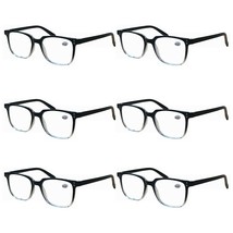 6 PK Unisex Blue Light Blocking Reading Glasses Computer Readers for Men... - $16.95