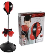 PowerTRC Kids Boxing Punching Bag with Gloves 30&quot; - 40&quot; - £26.08 GBP
