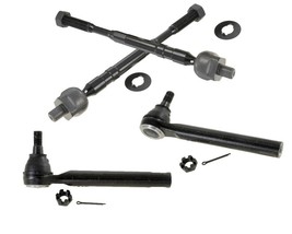 4Pcs Steering Parts Inner Outer Tie Rods Ends For 03-04 Nissan Murano SE... - $41.46