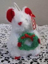 Ty Jingle Beanies Garlands The Christmas Mouse NEW - $10.93