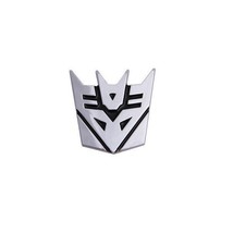  Styling 3D Aluminum  Autobots Logo Transformers  Stickers Emblem  Tail Decal Fo - £59.72 GBP
