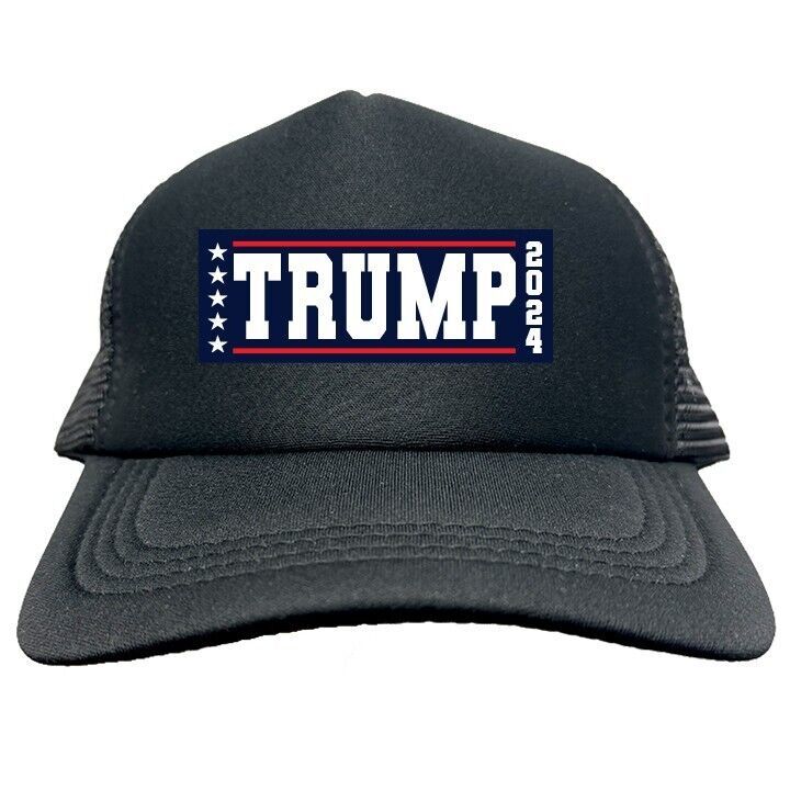 TRUMP COLLEGETE MAGA 2024 FUNNY Trucker Hat Cap Foam Mesh Baseball HF0315 - $19.99