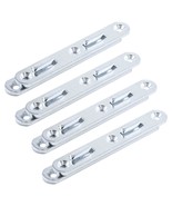 Wood Bed Rail Connecting Fittings, 5 Inch Zinc Round Bed Hook, Set Of 4 - $32.99