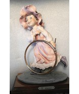 G. ARMANI 1982 Florence Girl Playing Hoop Figurine - 10&quot;H - $1,861.46 MXN