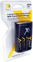 AA Charger+ 4 Batteries for Canon NB4-300 NB4300 SX110 SX150 IS SX120 SX... - $17.09