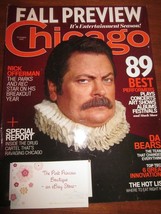 Chicago Magazine Big City Big Stories October 2013 Fall Preview Nick Offerman Ne - £7.82 GBP
