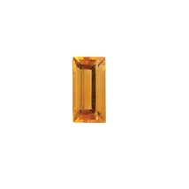 Natural Citrine Straight Baguette Shape Faceted AA/A Quality Gemstone Available  - £8.31 GBP