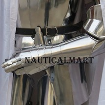 NauticalMart Medieval Functional Steel Gloves Armor Knight Gauntlets - £119.76 GBP