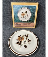 Vtg Woodhaven Collection Stoneware Pleasant Grove Serving Platter Floral... - $12.27