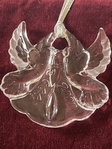 Marquis by waterford christmas ornament doves of peace MAX1579 - $15.83