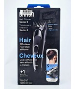 Braun Hair Clipper Series 5 Rechargeable 9 Settings 2 Attachment Kit Mod... - $50.19 CAD