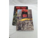 Lot Of (2) Flames Of War World War II Hardcover And Softcover Rulebooks - $59.39