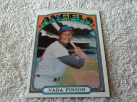 1972 Topps # 135 Vada Pinson Angels Nm / Mint Or Better !! - $39.99
