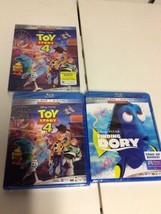 Brand New Sealed Toy Story 4 Blu-ray/DVD/Digital With Slipcover &amp; Finding Dory - £17.54 GBP