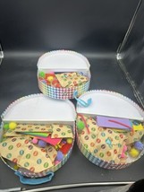 RAINBOW CRAFT KIT CASE KID MADE MODERN BOYS GIRLS lot of 3 pre- owned - $19.80