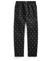 Polo Ralph Lauren Men&#39;s All Over Pony Sleep Pants Sizes Black Medium - £25.13 GBP