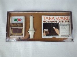 Vintage Tara Ware Microwave Detector Detect Leaks Model 7001-03 - £21.98 GBP