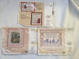 LOT (3) The Creative Circle #1677 1671 &amp;  #2429  Cross Stitch NEW  - $24.73