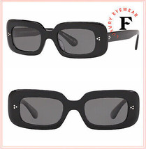 Oliver Peoples Saurine 5394 Black Square Polarized Sunglasses OV5394SU - £233.15 GBP