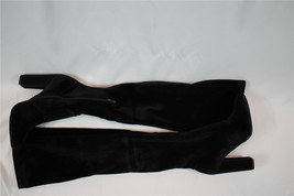 NIB Chinese Laundry Black Velvet Dress Boot 7 1/2 M High Heel Over-The-Knee Elas - £63.15 GBP