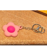 1 Pink Single Fidget Bubble popper Keychain w/Clip *Pre-Owned* DTB - €6,85 EUR