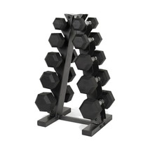 150Ib Rubber-Coated Hex Dumbbells, Set Barbell Dumbbell Pair Weight Hand... - $236.00+