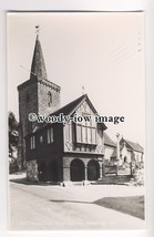 h1013 - Town Hall &amp; Church , Brading , Isle of Wight - postcard plain back - £1.99 GBP