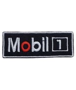 Mobile 1 (ONE) Embroidered Applique Iron On, Sew on 3.0" x 1.1" - $6.22 - $8.22