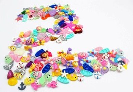 5 Resin Cabochons Ocean Slime Charms Mermaid Assorted Lot Mixed Sea Themed - £3.13 GBP
