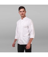white full sleeve polycotton chef coat perfect fit for hotels cook, rest... - £63.15 GBP+