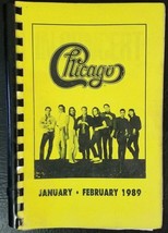 Chicago - Jan - Feb 1989 Crew Members Tour Itinerary With Details Of Everyday - £23.49 GBP