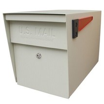 Mail Boss 7107 Curbside Security Locking Mailbox White - £197.99 GBP