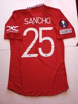 Jadon Sancho Manchester United Europa League Match Home Soccer Jersey 2022-2023 - £69.01 GBP
