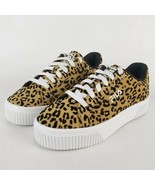 FILA Panache Woman&#39;s All Leopard Sneaker Gold Black  White Size 6 New  - £37.43 GBP
