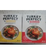 Seasoning Spice Turkey Perfect  Fire &amp; Flavor Sweet Heat  &amp; Lemon Pepper... - £23.19 GBP
