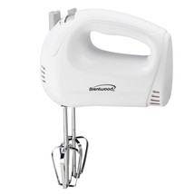 MEGA-HM-45 Brentwood 5-Speed Hand Mixer in White - £34.31 GBP