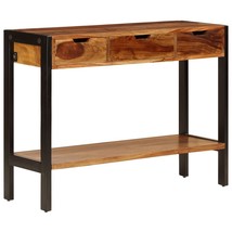 vidaXL Medium Sheesham Wood Sideboard Brown 36x15x30 inches Solid Door H... - $181.49