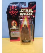 Hasbro Star Wars Mace Windu With Lightsaber And Jedi Cloak Action Figure... - $10.95