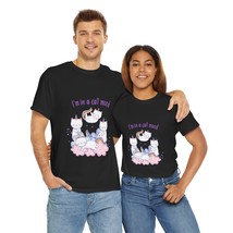 I&#39;m in a cat mood funny quote gift Unisex Heavy Cotton Tee men women humor - $17.17+