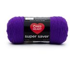 RED HEART Super Saver Yarn, Amethyst - $4.83